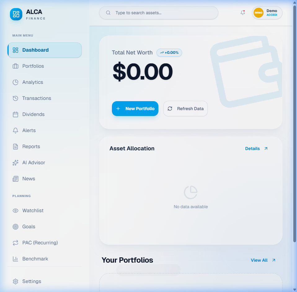 ALCA Finance